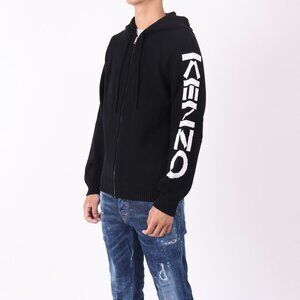 Kenzo Paris Hooded Cardigan BLACK 👌🤦‍♀️